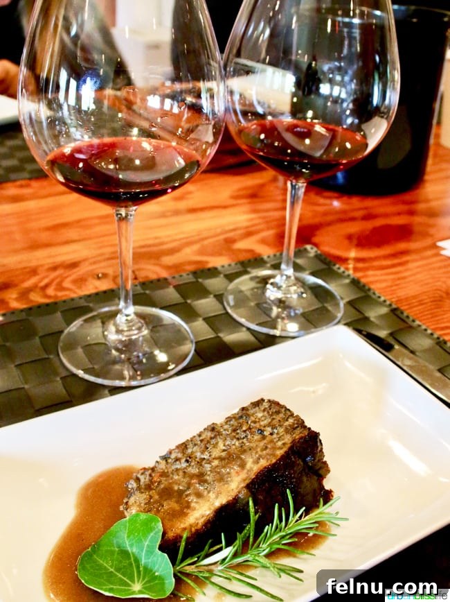 Tendril Wines Mushroom Tart Pairing