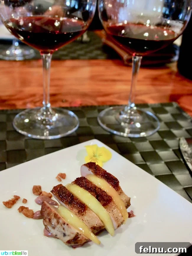 5-Spice Duck and 2014 Extrovert Pinot Noir Pairing