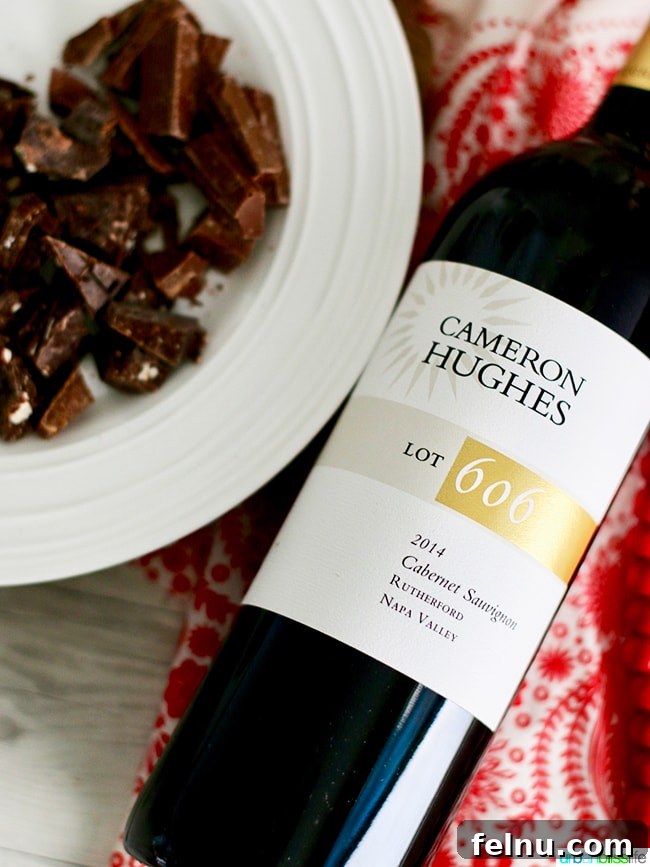 Uncorking Holiday Joy: The Art of Wine Pairing Parties 10 Side view of a bottle of Cameron Hughes Cabernet Sauvignon. UrbanBlissLife.com