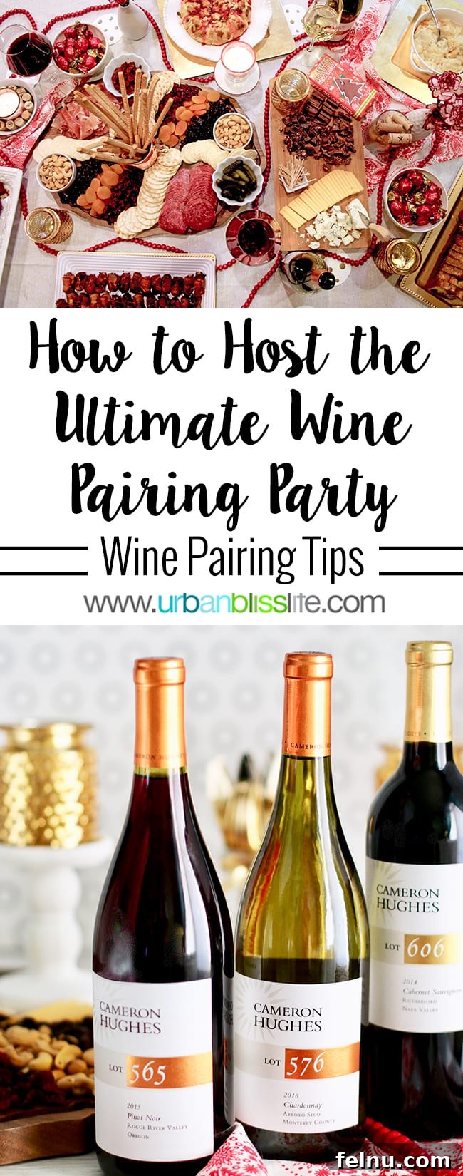 Uncorking Holiday Joy: The Art of Wine Pairing Parties 12 How to host the ultimate holiday wine pairing party tips from UrbanBlissLife.com