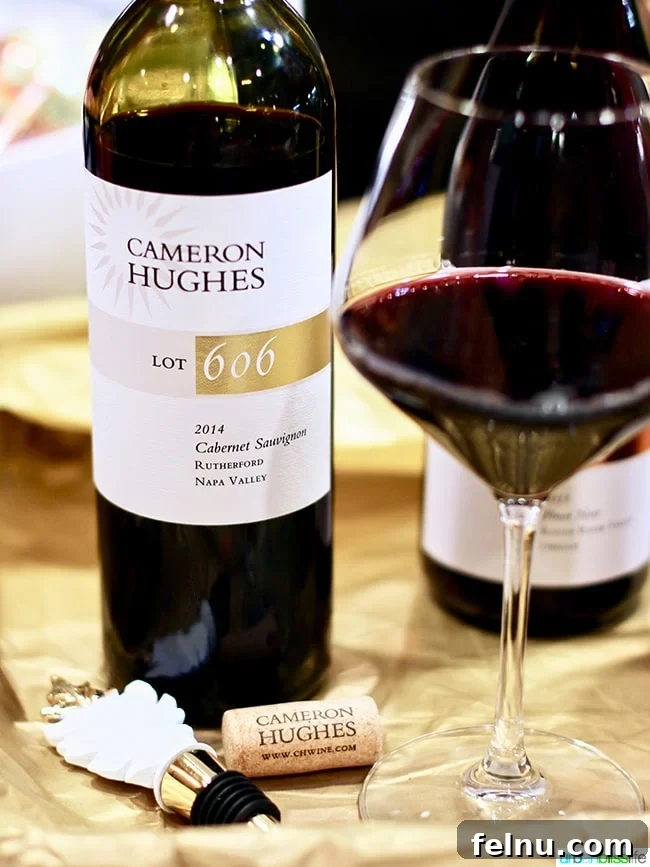 Uncorking Holiday Joy: The Art of Wine Pairing Parties 9 Bottle of Cameron Hughes Cabernet Sauvignon at a holiday wine party. UrbanBlissLife.com