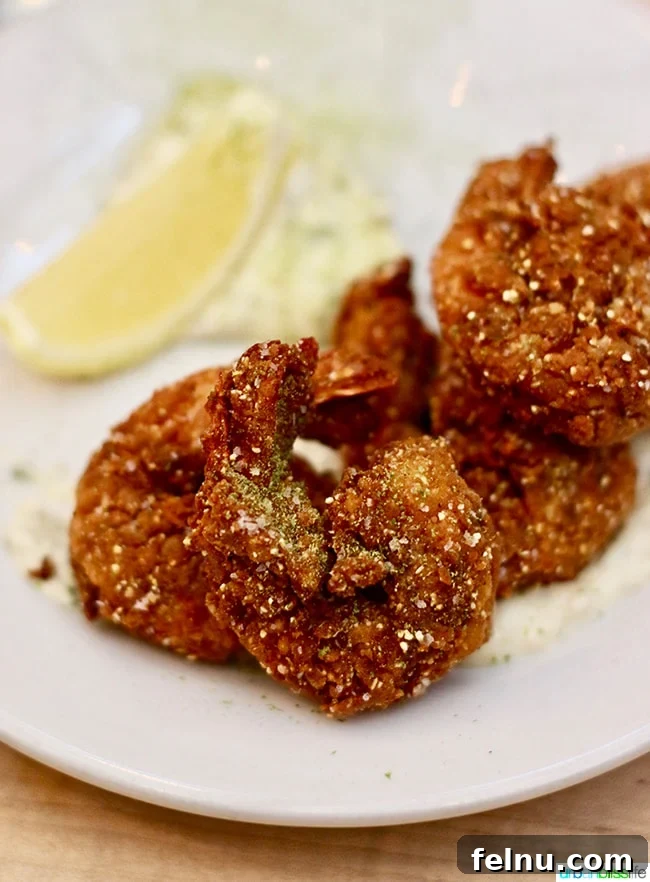 Radar Restaurant: Portland's Lost Cozy Nook 11 The Ras El Hanout Fried Shrimp at Radar Restaurant, served with lemon aioli.