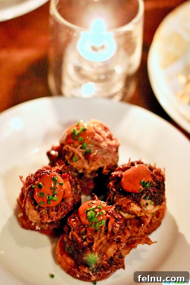 Radar Restaurant: Portland's Lost Cozy Nook 12 The Smoked Pork Shoulder at Radar Restaurant, served on grit cakes with chile purée.
