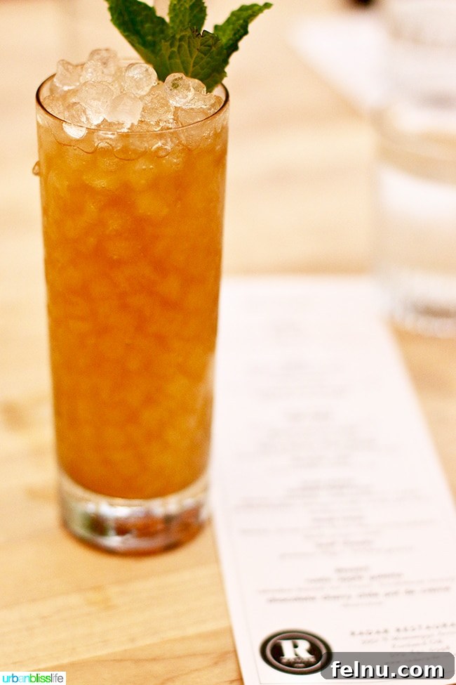 Radar Restaurant: Portland's Lost Cozy Nook 5 The Fairgame Cocktail at Radar Restaurant, a mix of rum, sherry, and citrus.