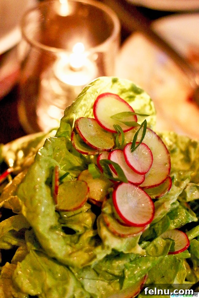 Radar Restaurant: Portland's Lost Cozy Nook 7 The Butter Lettuce Salad at Radar Restaurant, with radish and green goddess dressing.