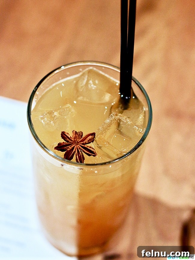 Tanner Creek Tavern: Pearl District Urban Hearth 6 The Golden Applegate cocktail at Tanner Creek Tavern, a seasonal delight with rum, apple cider, and lemon.