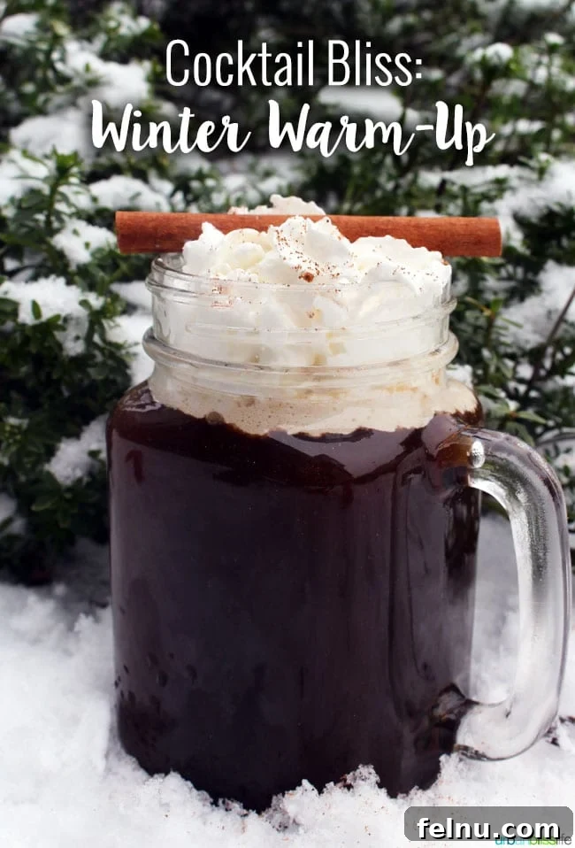 Festive Winter Sips: 20 Cocktail Recipes for Your Holiday Gathering 17 Invigorating Winter Warm-Up Whiskey Coffee Cocktail on UrbanBlissLife.com