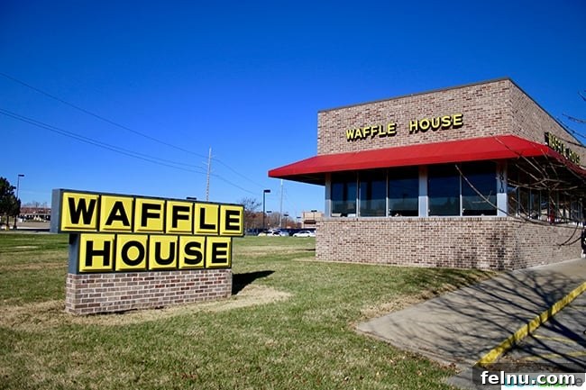 Vacationing in the Wheat State: Discovering Kansas 10 Exterior view of a Waffle House in Kansas