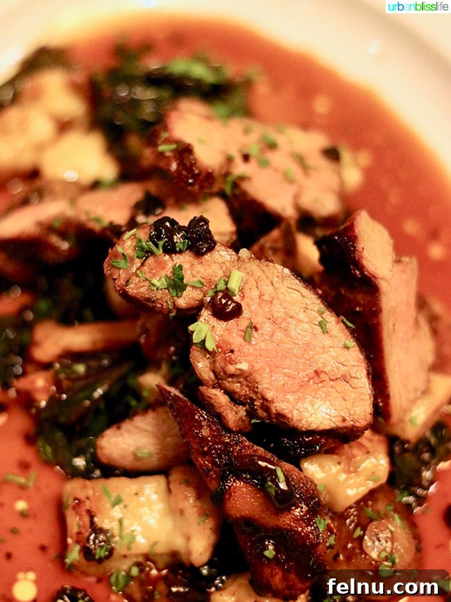 Cabezon Portland: A Northeast Portland Seafood Gem 13 Reister Farms Lamb Sirloin at Cabezon Restaurant - A Delicious Land-Based Option