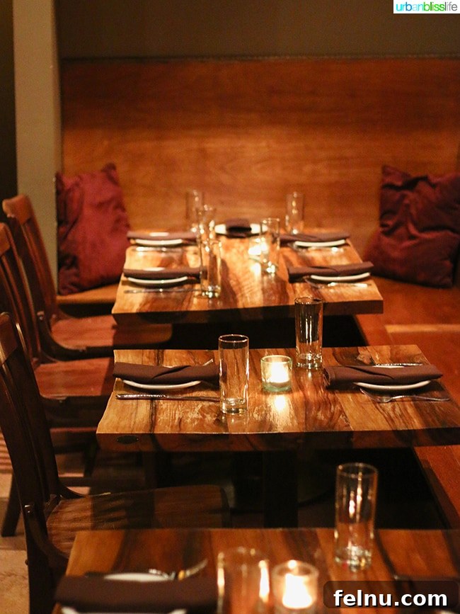 Cabezon Portland: A Northeast Portland Seafood Gem 3 Interior of Cabezon Restaurant in Portland, Oregon - A Cozy Setting