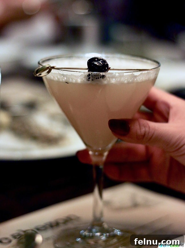 Cabezon Portland: A Northeast Portland Seafood Gem 6 Strega Sour Cocktail at Cabezon Restaurant - A Refreshing Delight