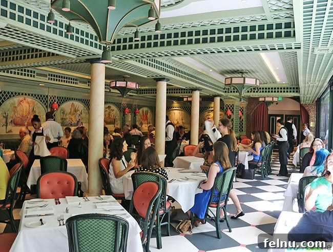 A Taste of New Orleans: Brennan's Culinary Legacy 3 The elegant interior of Brennan's Restaurant, showcasing its timeless charm