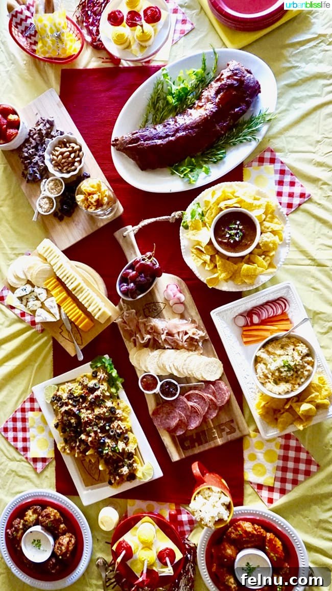 Fuel Your Fandom: Epic Game Day Eats & Drinks 14 Tips for Making Your Homegating Party a Touchdown! Ideas and Recipes on UrbanBlissLife.com