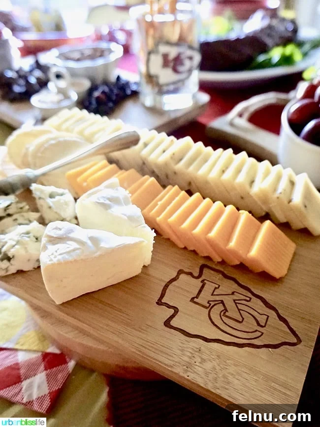 Fuel Your Fandom: Epic Game Day Eats & Drinks 8 NFL Cheese Board Tips for Making Your Homegating Party a Touchdown! Ideas and Recipes on UrbanBlissLife.com