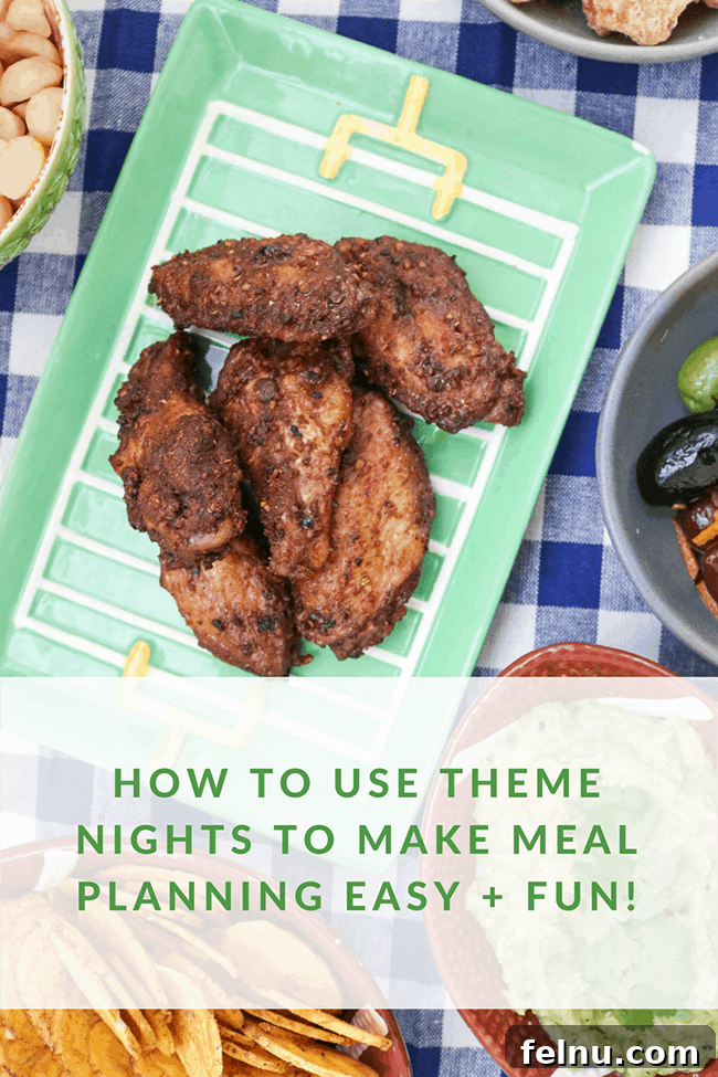 Eat Smart, Live Well: Your Meal Prep Guide 11 How to use theme nights to make meal planning easy and fun