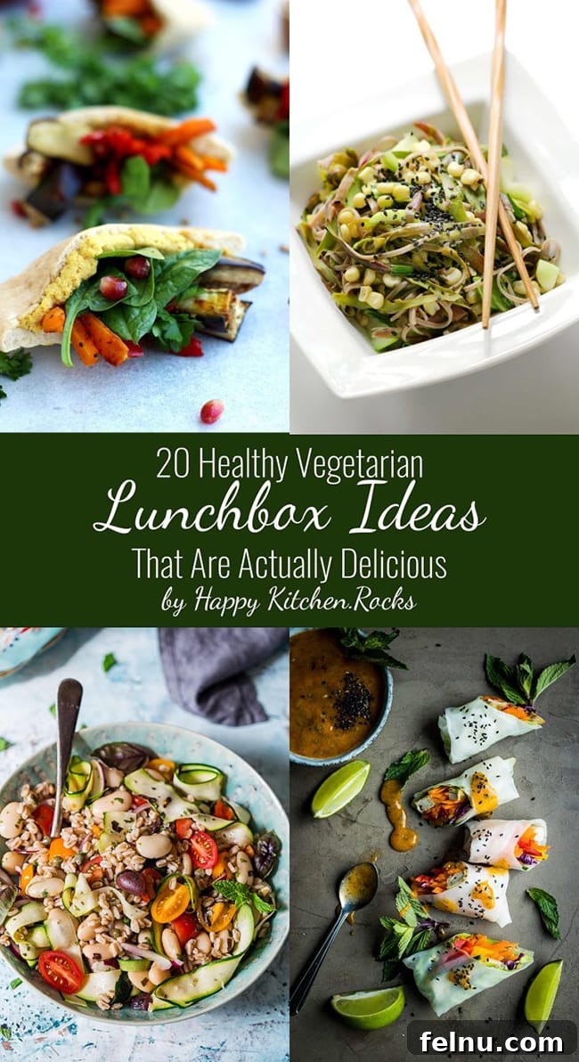 Eat Smart, Live Well: Your Meal Prep Guide 17 20 healthy vegetarian lunchbox ideas that are actually delicious