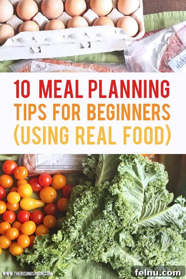 Eat Smart, Live Well: Your Meal Prep Guide 5 Meal planning tips for beginners with healthy real food recipes