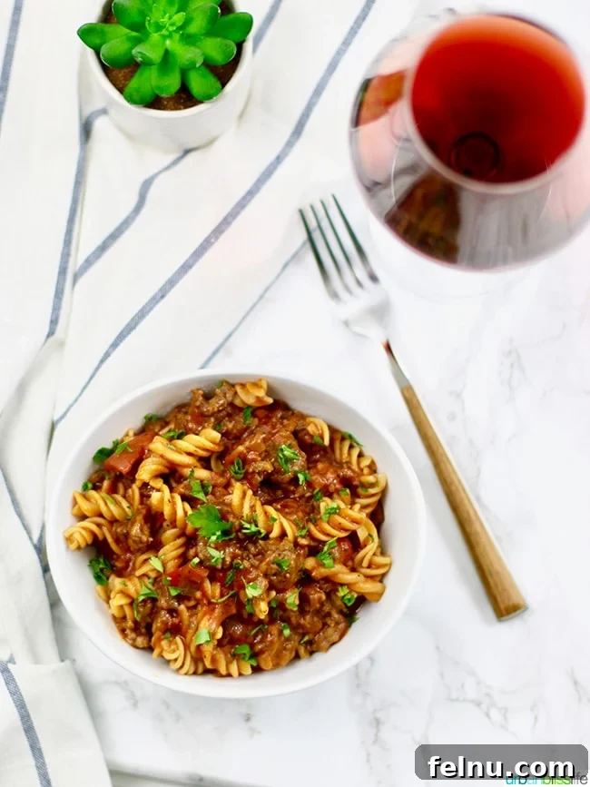 Easy Instant Pot Sausage and Peppers Pasta in 30 Minutes 3 Instant Pot Sausage Peppers & Pasta with Oregon Pinot Noir