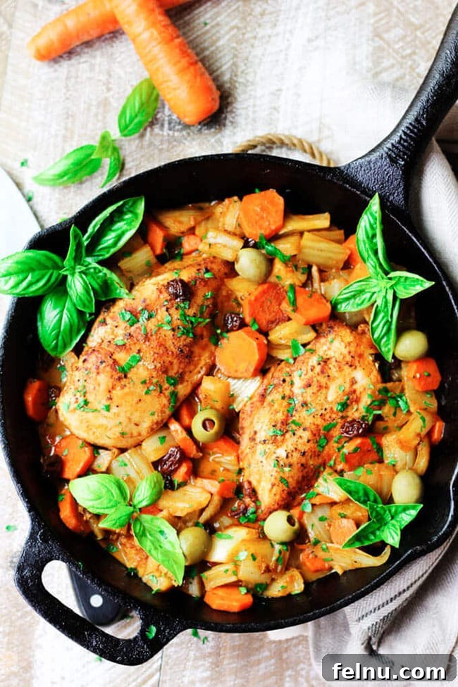 30 Must-Try Whole30 Recipes 14 fennel chicken Mediterranean style