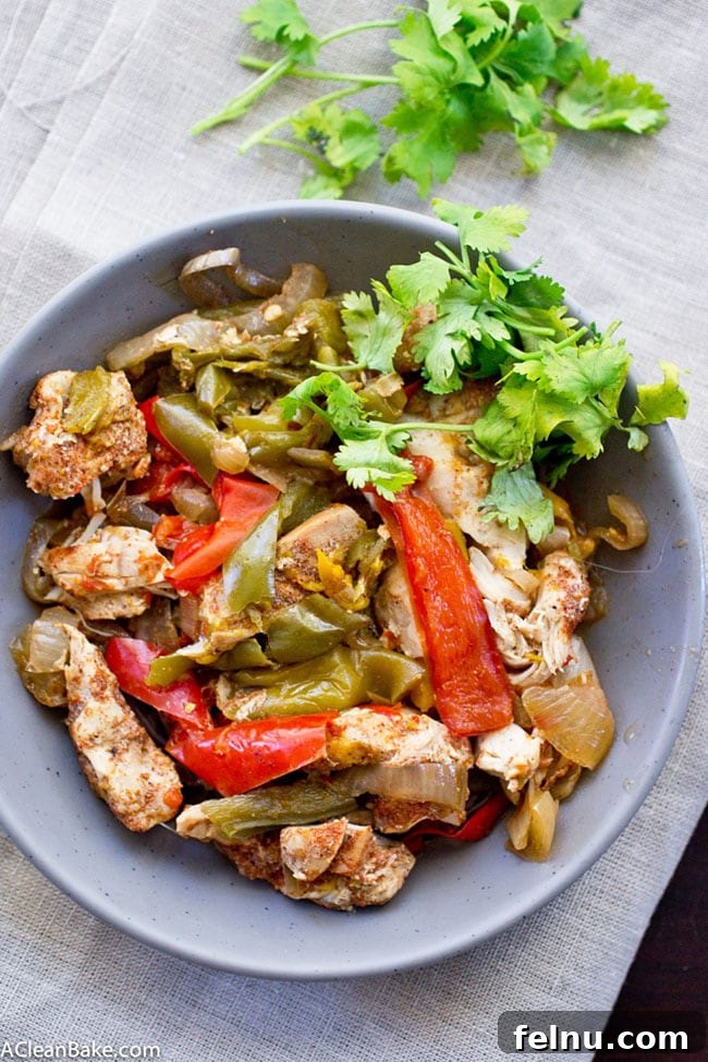 30 Must-Try Whole30 Recipes 15 slow cooker chicken fajitas