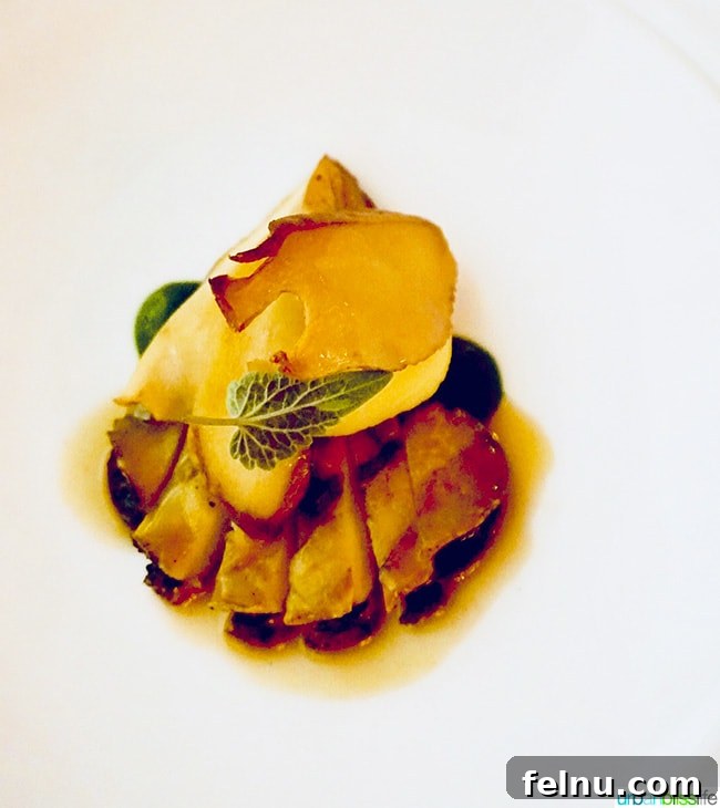 Abalone Dish at Roe Restaurant (CLOSED)