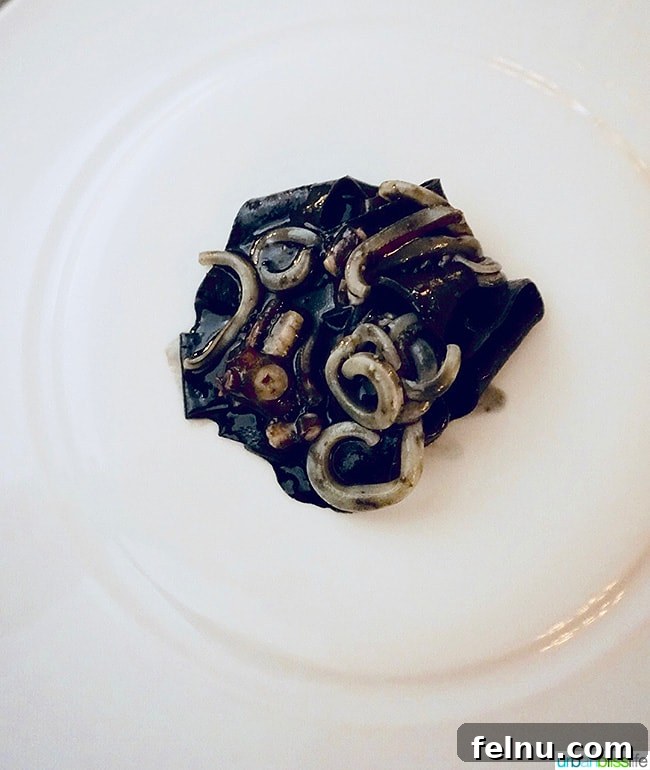 Squid Dish at Roe Restaurant (CLOSED)