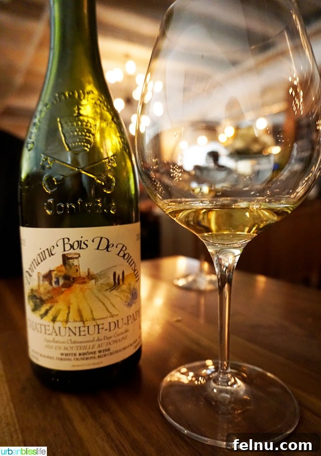 Wine at Roe Restaurant (CLOSED)