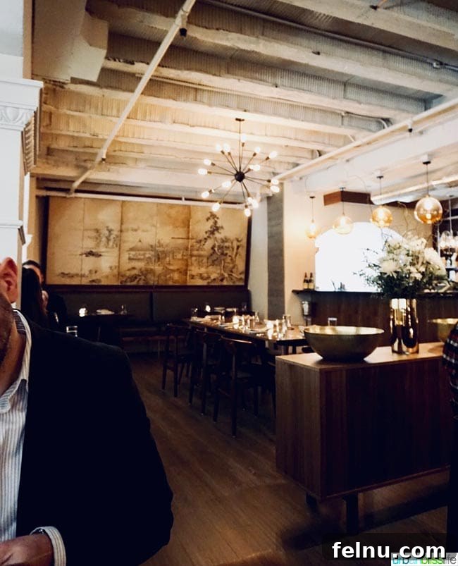 Interior of Roe Restaurant (CLOSED)