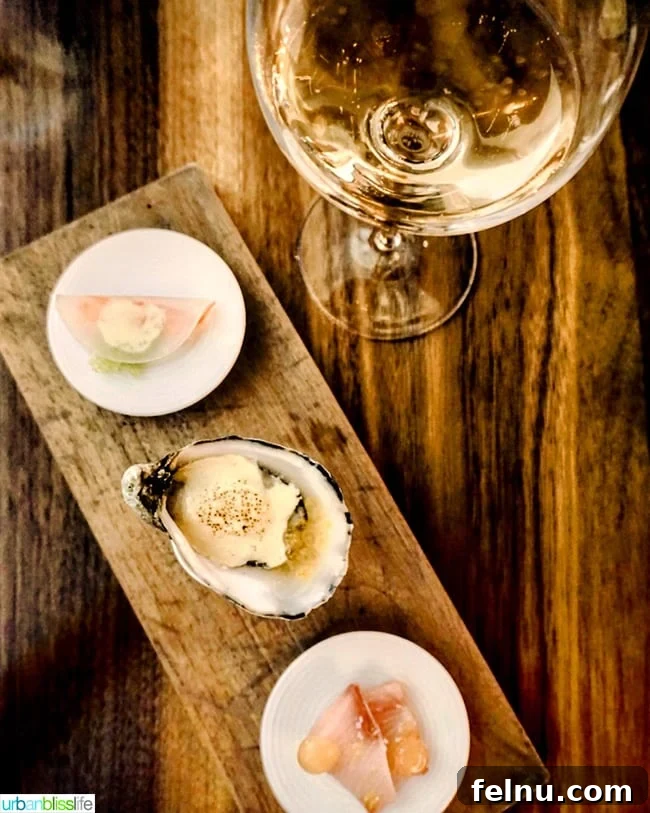 Amuse Bouche at Roe Restaurant (CLOSED)