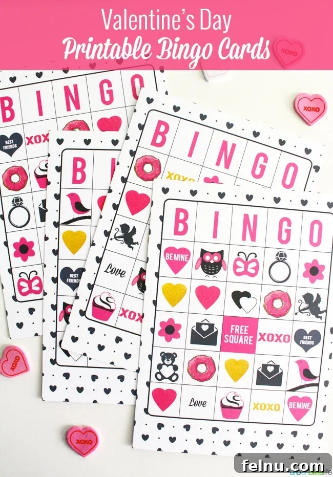 Heartfelt Printable Valentine Delights 9 Valentine's Day Free Printables UrbanBlissLife.com
