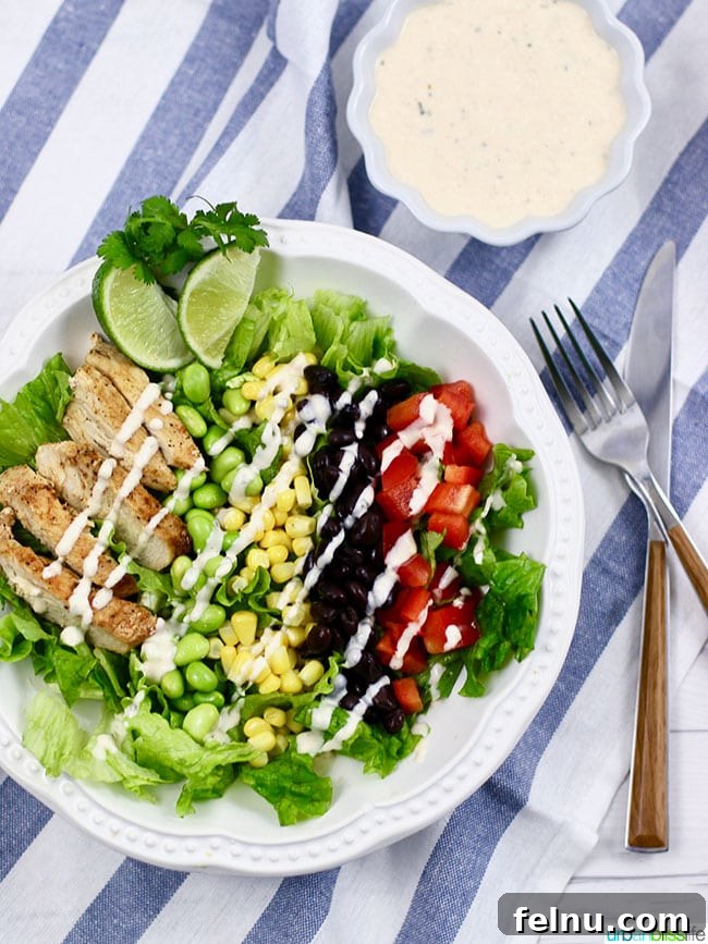 Creamy Southwest Dairy Free Ranch Chicken Salad 13 Southwest BBQ Chicken Salad