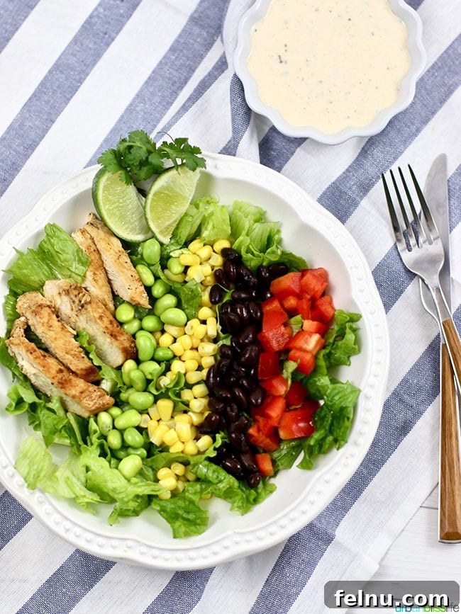 Creamy Southwest Dairy Free Ranch Chicken Salad 5 Southwest BBQ Chicken Salad