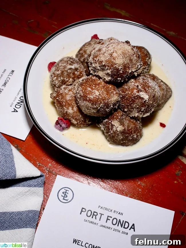 Sisters, Oregon: A Culinary Escape at Suttle Lodge 21 Ricotta Donuts at Suttle Lodge Dinner Series