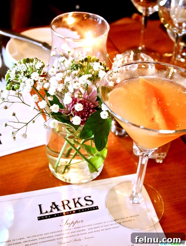 Things to Do and See in Ashland: A Local's Guide 10 Craft cocktail at Lark Restaurant in Ashland, Oregon