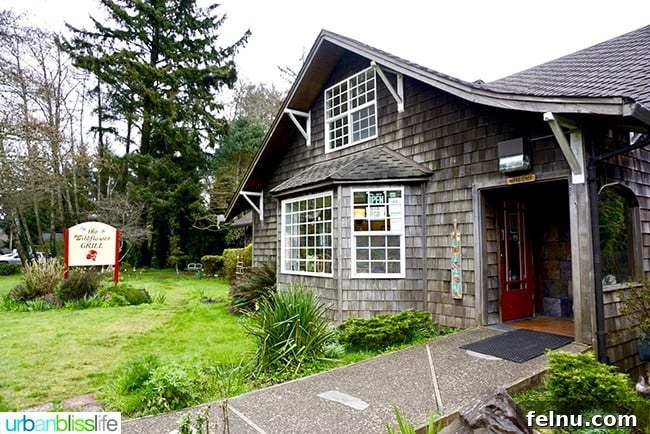 Exterior of Wildflower Grill in Lincoln City, Oregon.