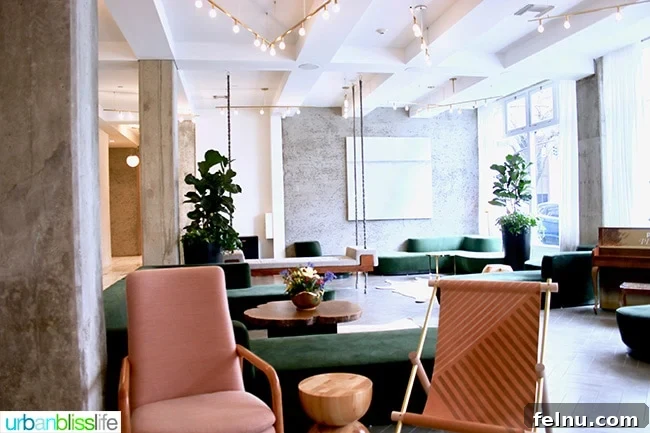 The Hi-Lo: Portland's Best Boutique Hotel Experience 4 Portland Boutique Hotels: The Hi-Lo lobby