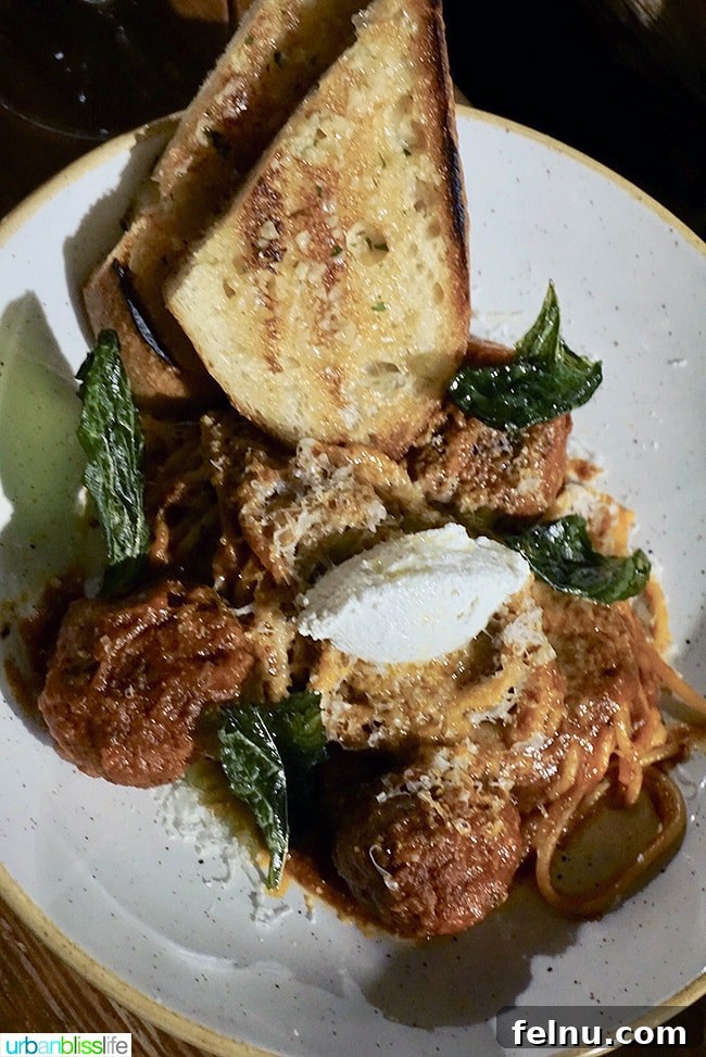 Il Solito: Portland's Quintessential Italian Experience 12 Il Solito restaurant Spaghetti and Meatballs dish