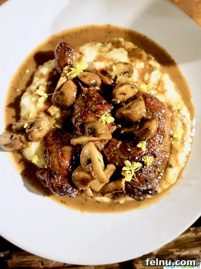 Il Solito: Portland's Quintessential Italian Experience 13 Il Solito restaurant Braised Chicken Thigh Marsala with mushrooms and polenta