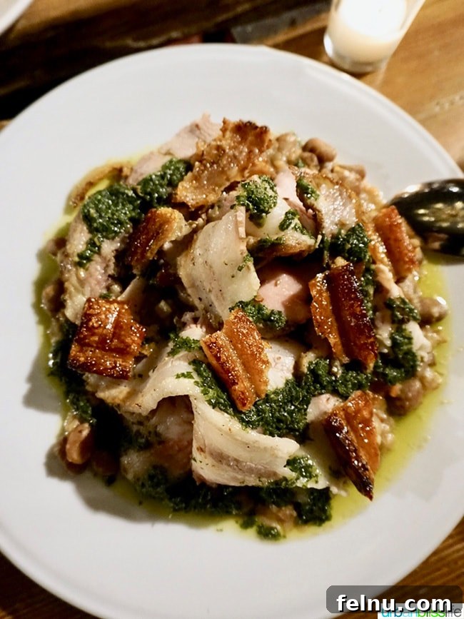 Il Solito: Portland's Quintessential Italian Experience 14 Il Solito restaurant Porchetta with crispy pork cracklings and salsa verde