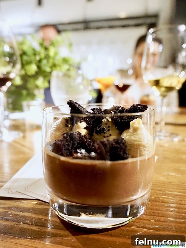 Il Solito: Portland's Quintessential Italian Experience 15 Il Solito restaurant Dark Chocolate Panna Cotta dessert with cake and mousse