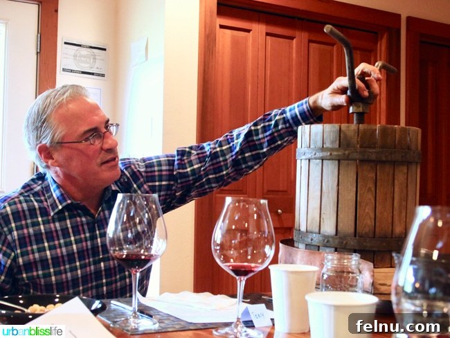 Open Claim Vineyards Unveils Inaugural Vintage and Tasting Room Vision 5 A portrait of Tony Rynders, the esteemed winemaker behind Open Claim Vineyards' exceptional wines.