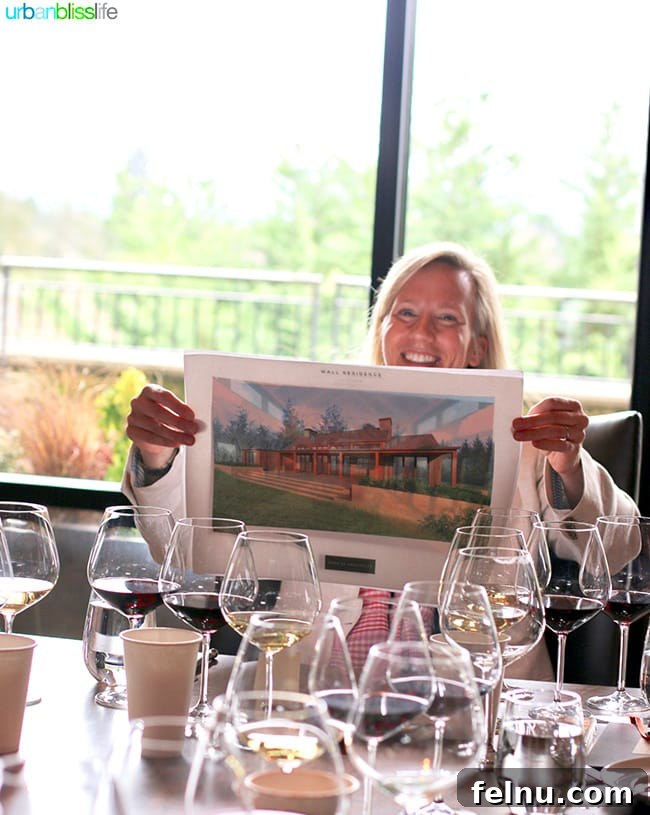 Open Claim Vineyards Unveils Inaugural Vintage and Tasting Room Vision 6 Marnie Wall, the owner of Open Claim Vineyards, sharing her vision for the future of the winery.