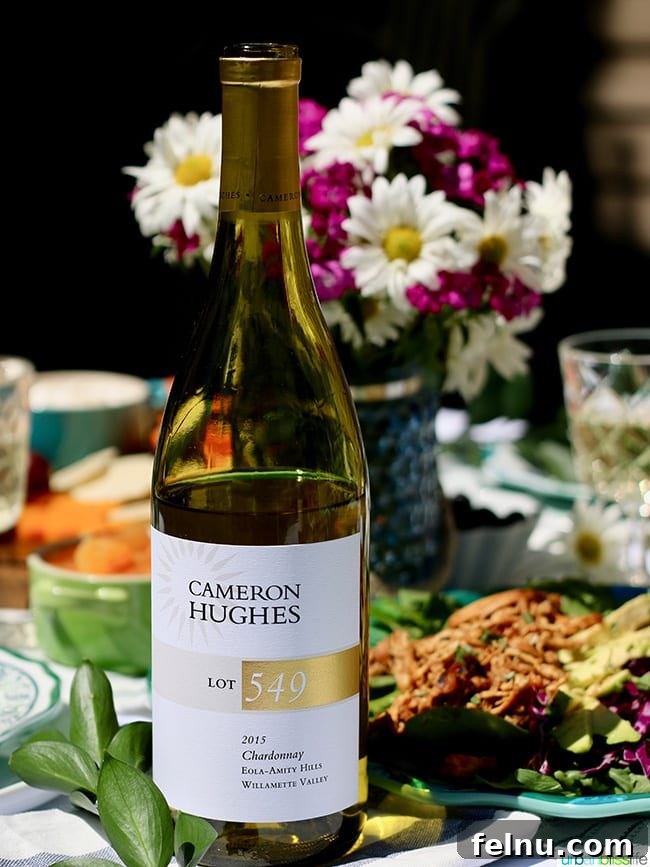 sunny summer soiree white wine