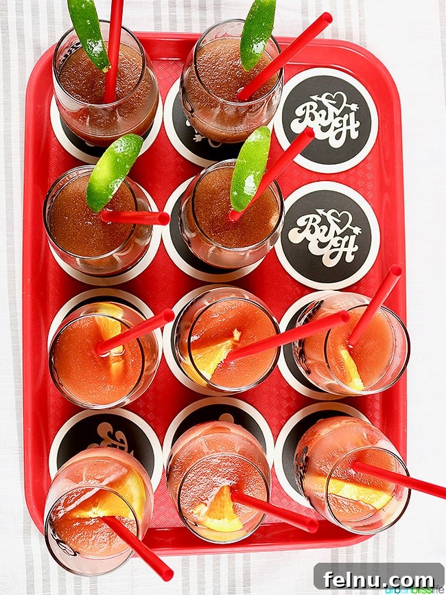 California Avocado Feast at Pine Street Market 7 Negroni and Cuba Libre Slushies from Bless Your Heart Burgers for celebrating