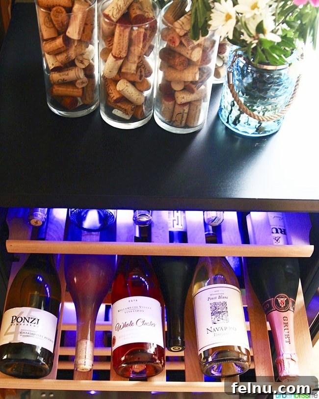 Preserve Your Pour: A Homeowner's Guide to Wine Storage Excellence 8 how to store wine at home - wine fridge