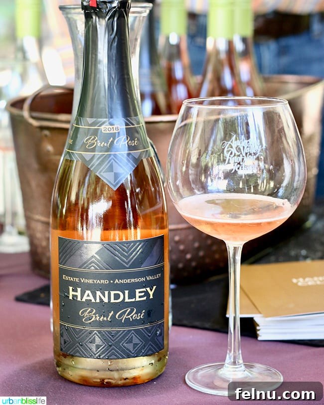 Uncork Anderson Valley: The Best Wineries to Explore 24 Handley Cellars Brut Rosé sparkling wine