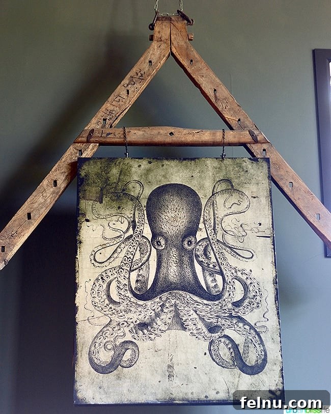 The Madrones An Idyllic Mendocino County Escape 15 An intriguing octopus sculpture displayed in The Madrones' Sun & Cricket shop.