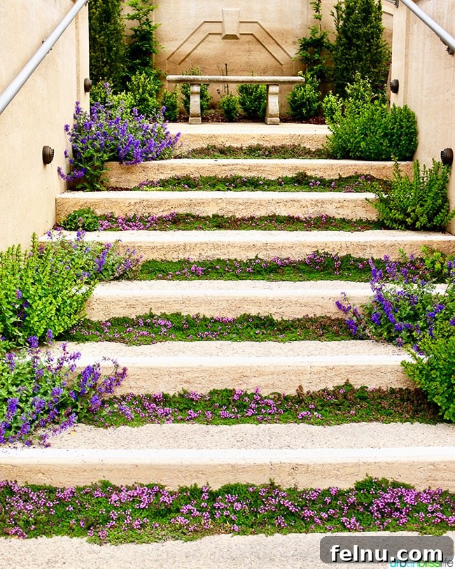 Noyo Harbor Inn: Your Coastal Escape in Fort Bragg 4 Lavender steps at Noyo Harbor Inn, Fort Bragg, California
