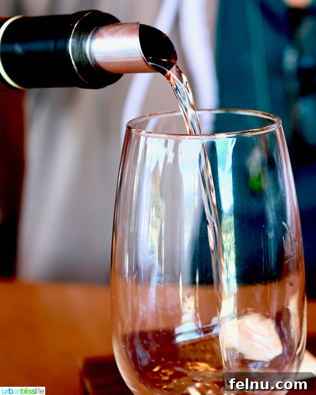 Pennyroyal Farm: Crafting California's Best from Dairy to Vine 12 Penny Royal Farm Rosé Wine Pour