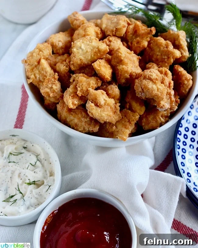 Air Fryer Popcorn Chicken Bites 10 Air Fryer Popcorn Chicken presentation